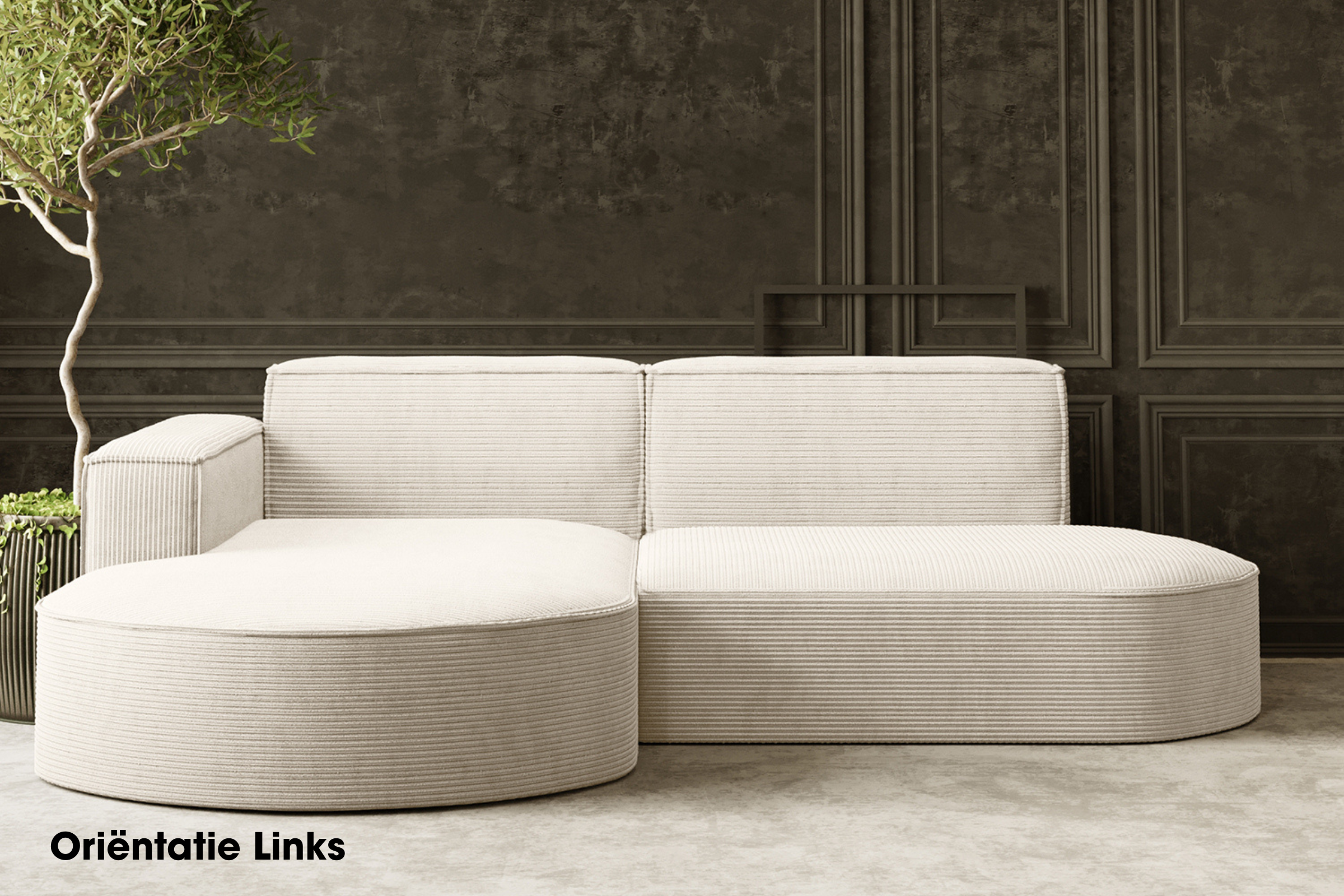 Cozy Moderna Hoekbank