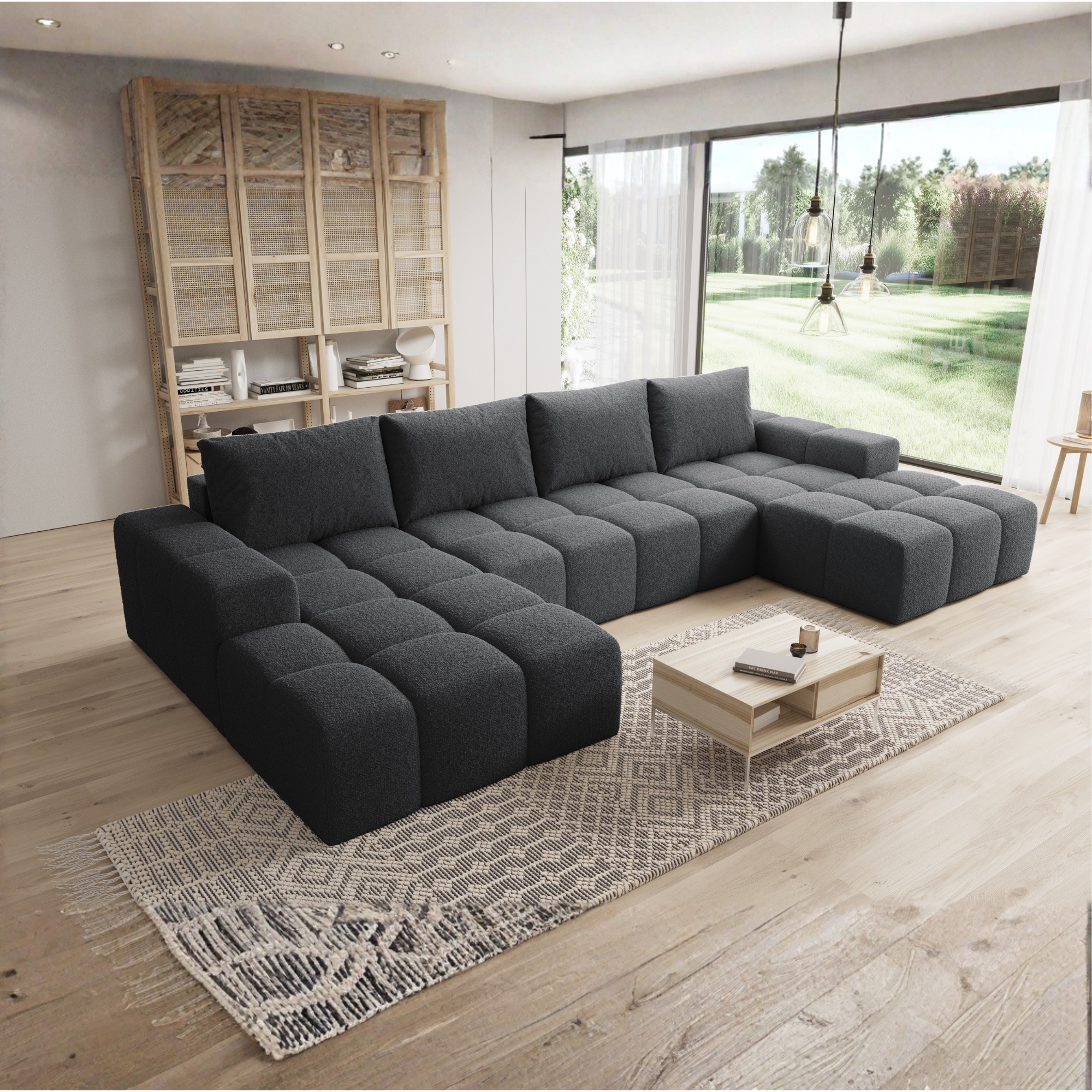 Kante Hoekbank (U Vorm)